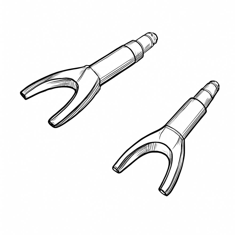 3+4 - Wide Prong Kit (U-Shape) RH + LH