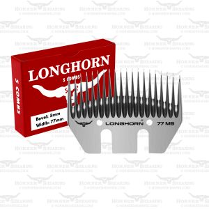 Box of 5 Used Cattle Combs (2113)