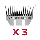 Longhorn Comb