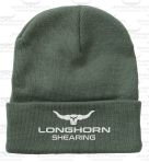 Longhorn Beanie Hat - Green