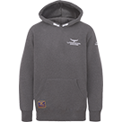 longhorn signature kids hoodie grey