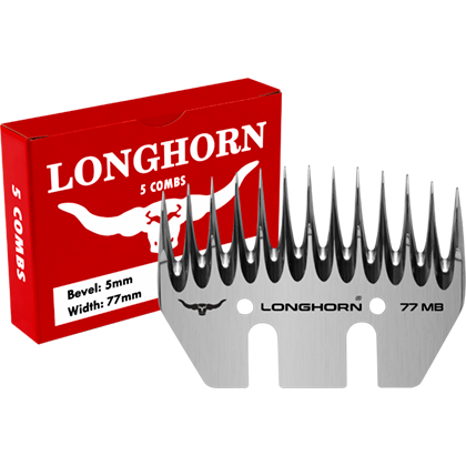 Longhorn® Standard Alpaca/Cover Comb - 13 Tooth