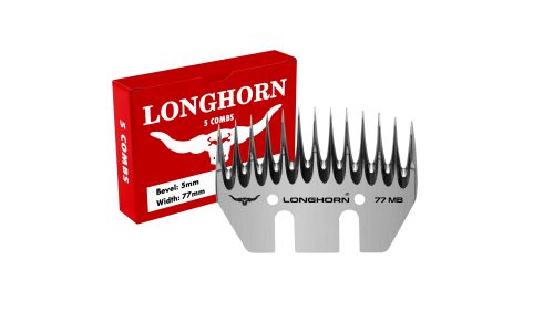 Longhorn Standard Alpaca/Cover Comb - 13 Tooth