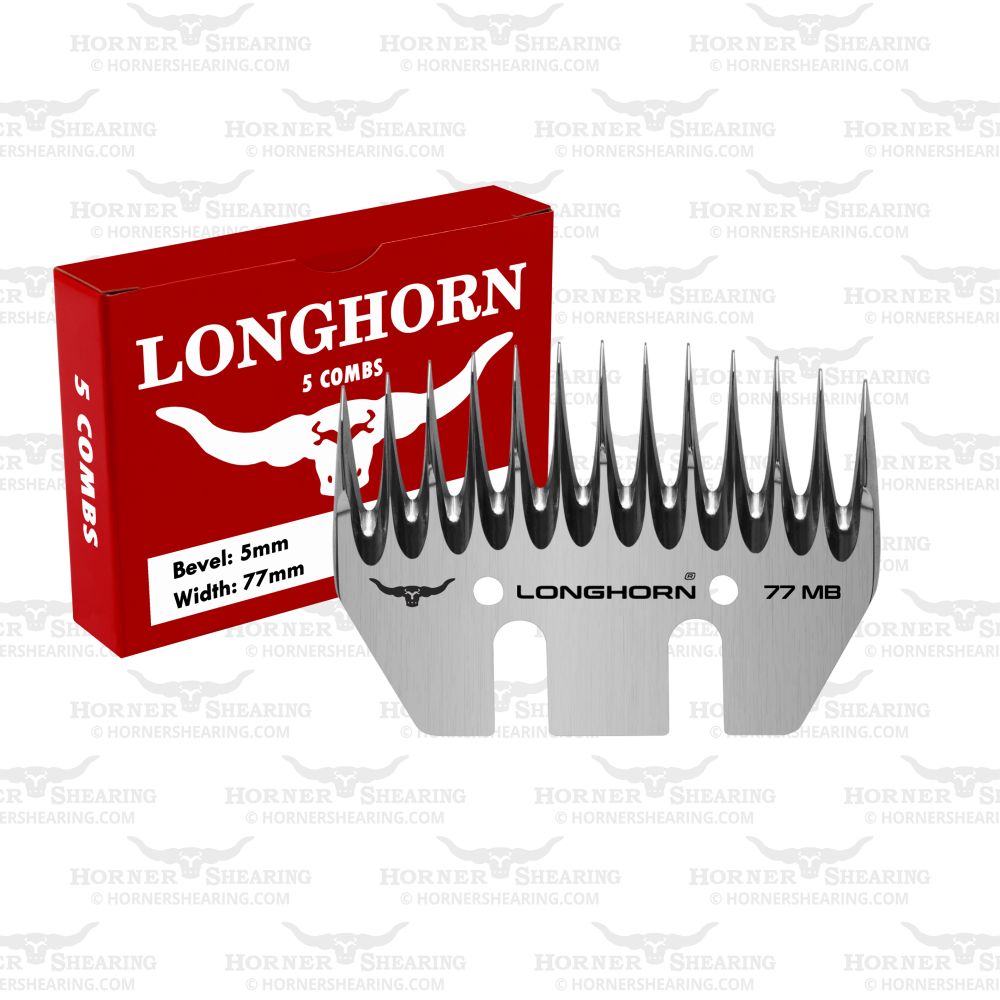 Longhorn® Standard Alpaca/Cover Comb - 13 Tooth