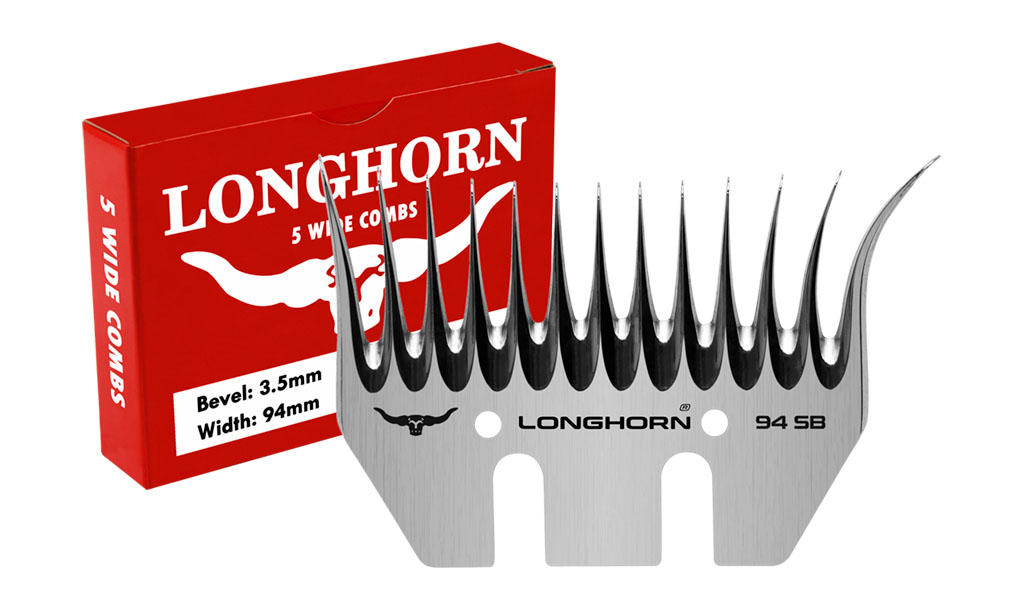 Longhorn® Combs