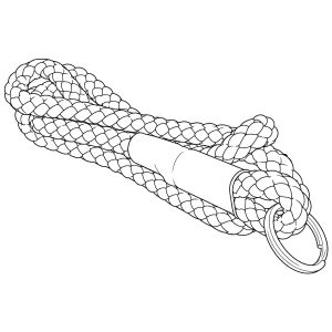 28 - Heavy Black Pull Cord 