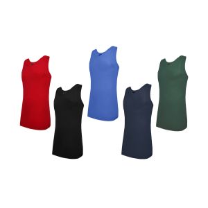 Longhorn Shearing Original Singlets (No Logo) - Pack of 5