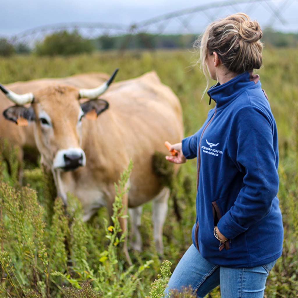 Longhorn Highland Fleece