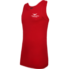 Longhorn Shearing Singlet - Red