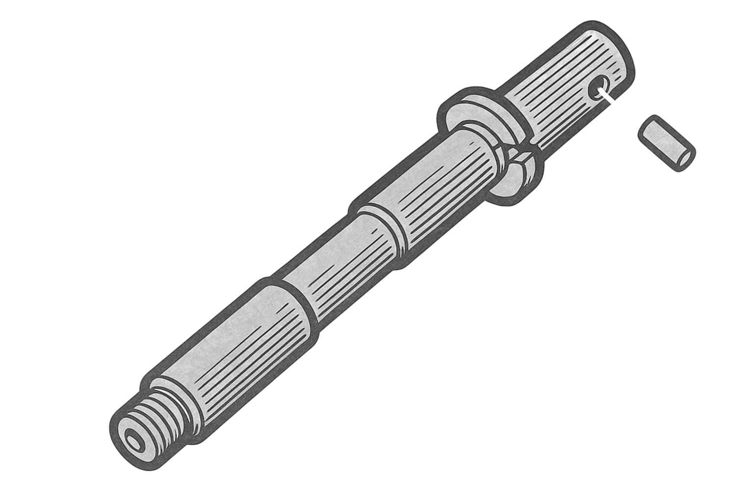 25 - Back Spindle - Pin